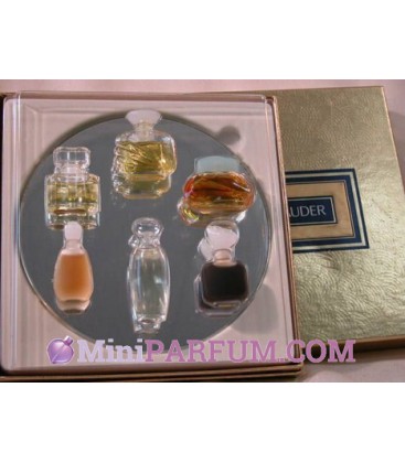 Coffret Lauder (6 minis + un mirroir)