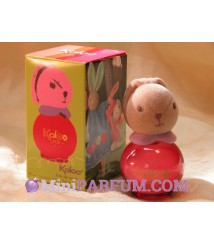 Kaloo Pop (lapin rouge col rose)