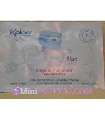 Lingette parfumée Kaloo blue