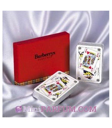 Coffret Cartes Bridge Burberry
