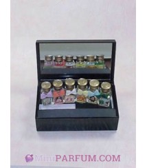 Coffret miroir 6 miniatures Collectors Fragrances Borsari