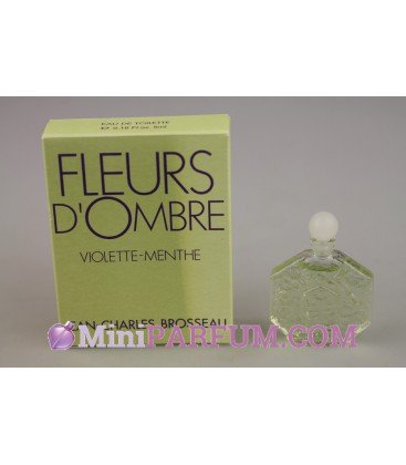 Fleurs d'ombre - violette menthe