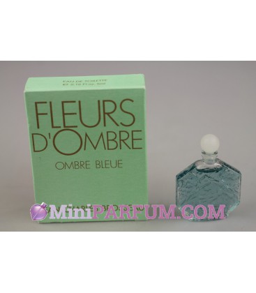 Fleurs d'ombre - ombre bleue