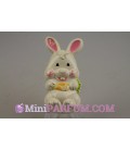 Concrète Pin pal - Lapin blanc