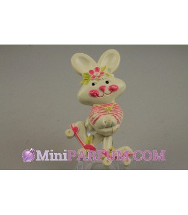 Concrète Pin pal - Lapin blanc sur patins
