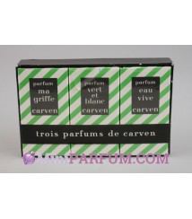 Coffret - Trois parfums de Carven