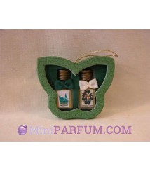 Papillon vert de Noël