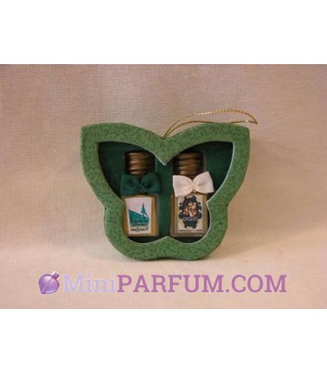Papillon vert de Noël