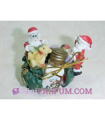 Pères Noël avec Ourson sur sac