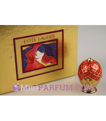 Concrète - Oeuf rouge & doré