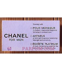 Carte de choix