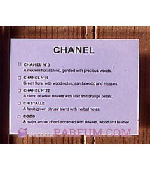 Carte de choix