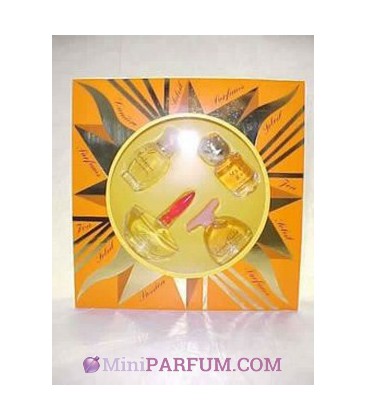 Coffret Parfums Soleil, 4 miniarues femme