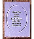 Carte de choix