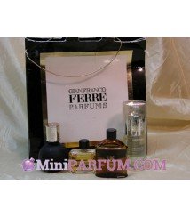 Sac (abimé) + 4 miniatures