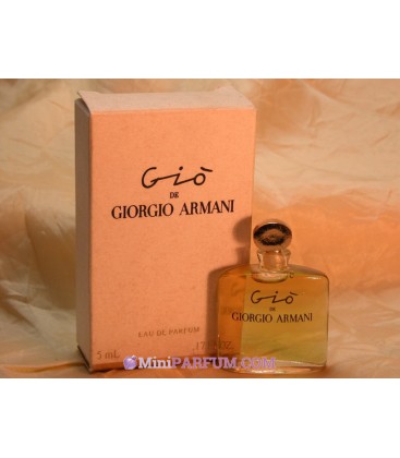 Gio edp 5ml (infimes défauts de dorure)