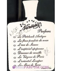 Carte de choix Nereides Parfums